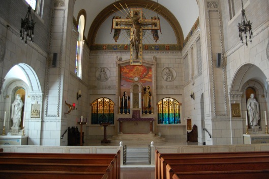 Carmelite Monastery front altar