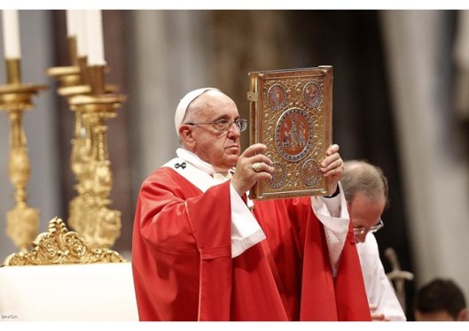 pope francis at mass of peter and paul