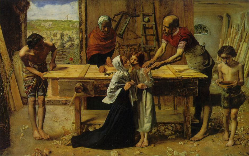 John Millais_Christ_in_the_House_of_His_Parents_1849